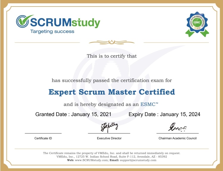 Certification Image