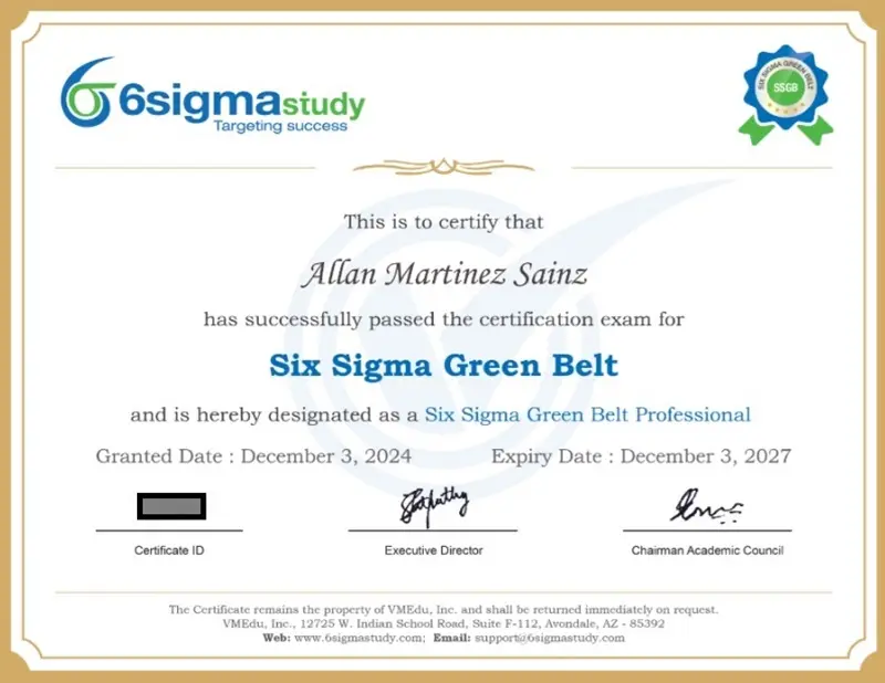 Certification Image