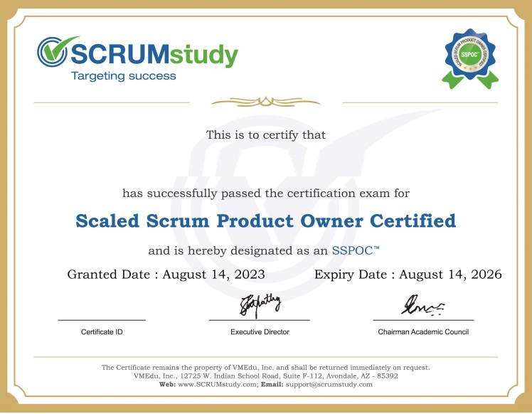 Certification Image