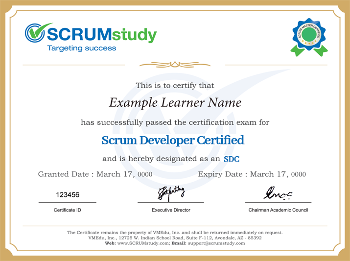 Certification Image