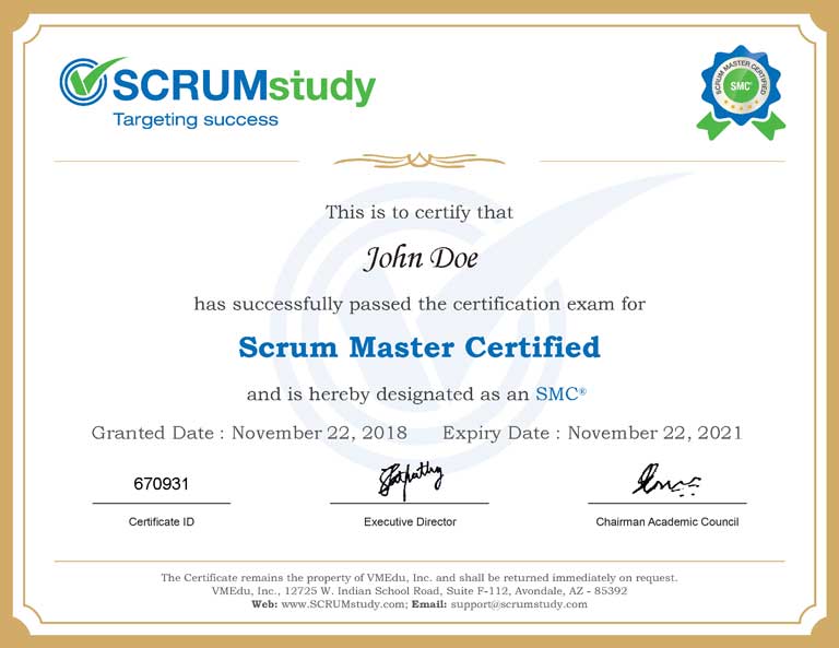 Certification Image